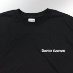 DAVIDE SORRENTI | CREW NECK LONG SLEEVE T-SHIRT #BLACK [DAVIDESORRENTI-WM-LT01]