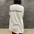 DAVIDE SORRENTI | CREW NECK LONG SLEEVE T-SHIRT #WHITE [DAVIDESORRENTI-WM-LT01]