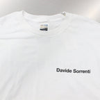 DAVIDE SORRENTI | CREW NECK LONG SLEEVE T-SHIRT #WHITE [DAVIDESORRENTI-WM-LT01]