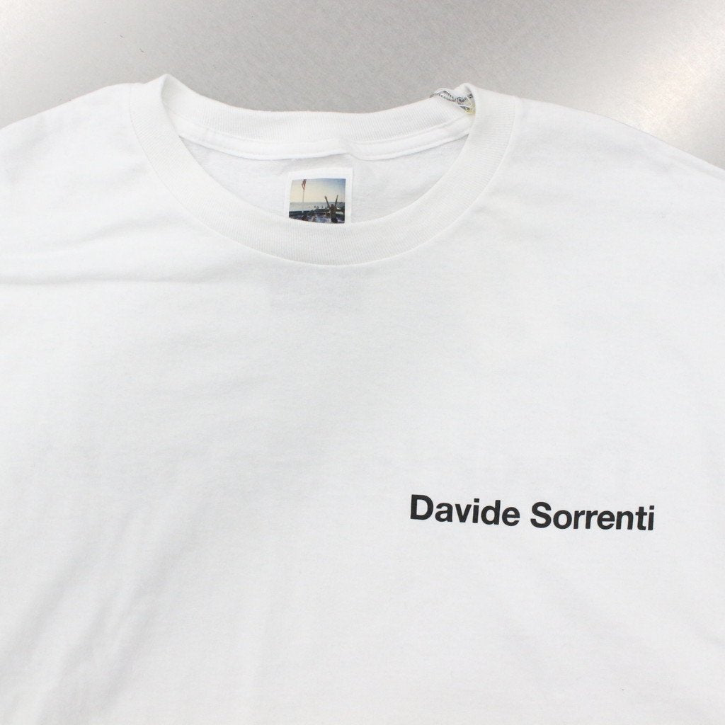 DAVIDE SORRENTI | CREW NECK LONG SLEEVE T-SHIRT #WHITE [DAVIDESORRENTI-WM-LT01]