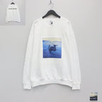 DAVIDE SORRENTI | CREW NECK SWEAT SHIRT -TYPE 3- #WHITE [DAVIDESORRENTI-WM-SS03]