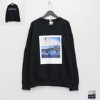 DAVIDE SORRENTI | CREW NECK SWEAT SHIRT -TYPE 2- #BLACK [DAVIDESORRENTI-WM-SS02]