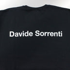 DAVIDE SORRENTI | CREW NECK SWEAT SHIRT -TYPE 2- #BLACK [DAVIDESORRENTI-WM-SS02]