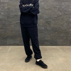 MIDDLE WEIGHT SWEAT PANTS #BLACK [23SS-WMC-SP02]
