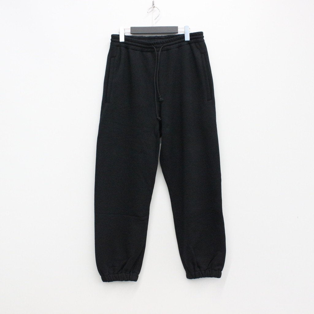 MIDDLE WEIGHT SWEAT PANTS #BLACK [23SS-WMC-SP02]