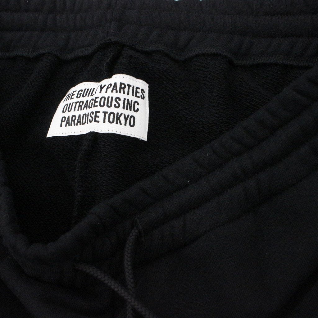MIDDLE WEIGHT SWEAT PANTS #BLACK [23SS-WMC-SP02]