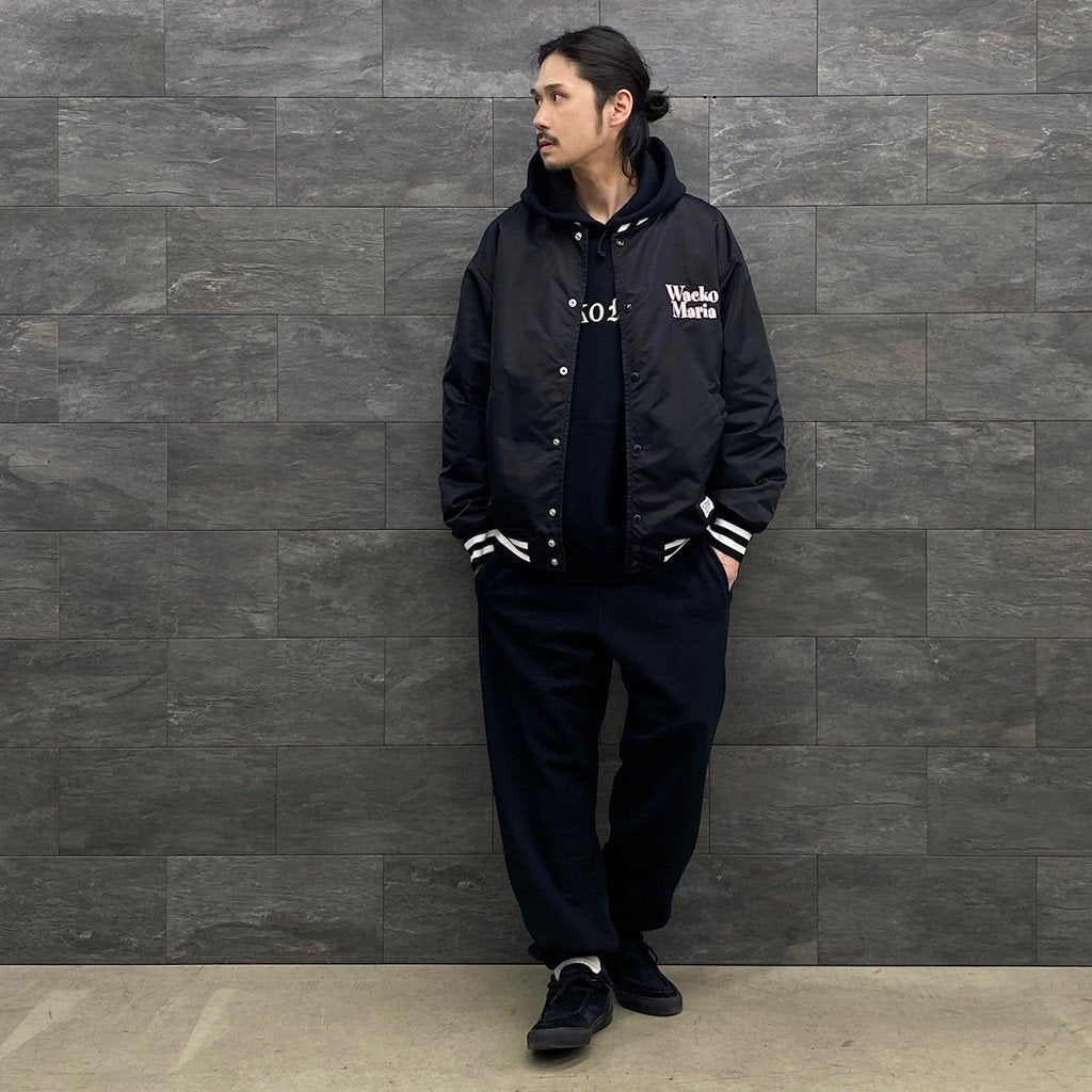 MIDDLE WEIGHT SWEAT PANTS #BLACK [23SS-WMC-SP02]