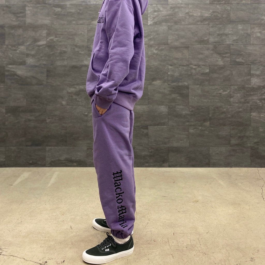 MIDDLE WEIGHT SWEAT PANTS #PURPLE [23SS-WMC-SP02] _ WACKO MARIA | ワコマリア –  cocorozashi