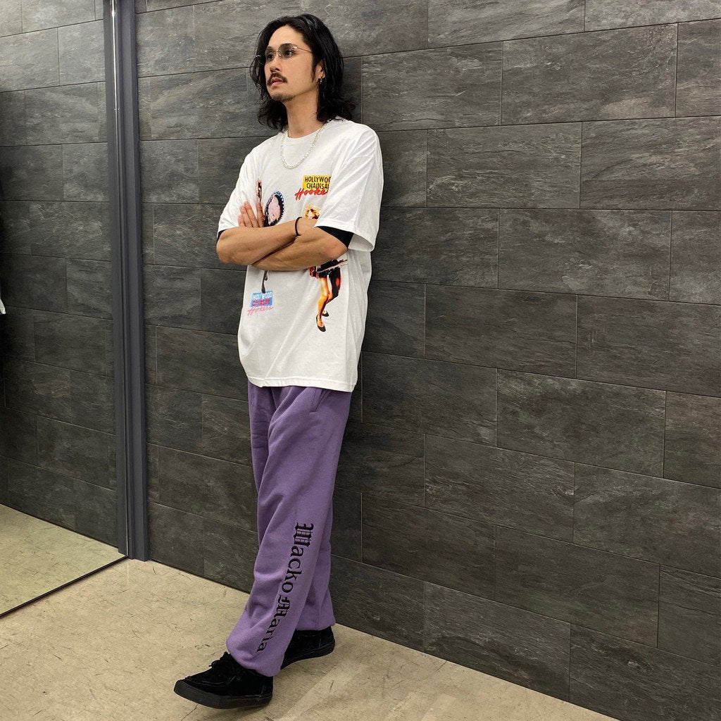 MIDDLE WEIGHT SWEAT PANTS #PURPLE [23SS-WMC-SP02]