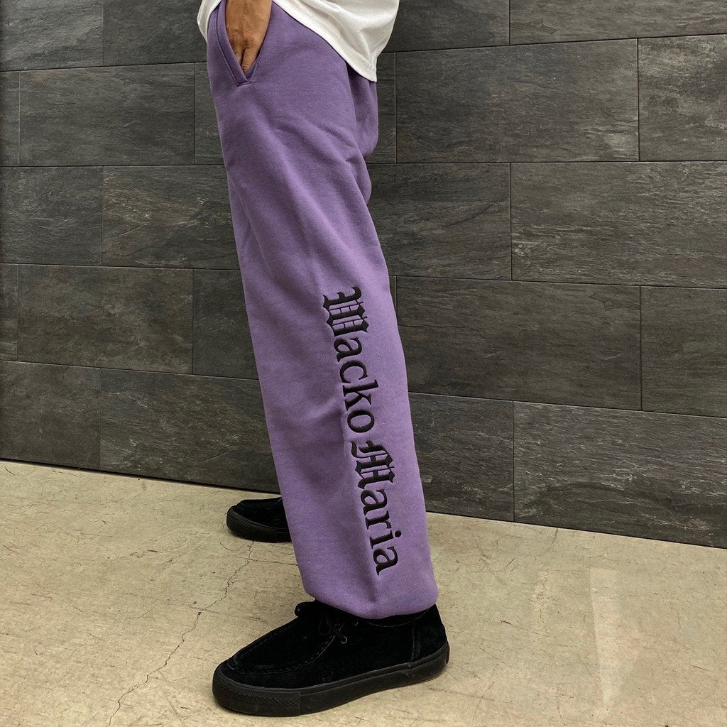 MIDDLE WEIGHT SWEAT PANTS #PURPLE [23SS-WMC-SP02]