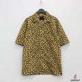 GRAMICCI | LEOPARD OPEN COLLAR SHIRT #BEIGE [GRAMICCI-WM-OC01]