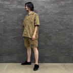 GRAMICCI | LEOPARD OPEN COLLAR SHIRT #BEIGE [GRAMICCI-WM-OC01]