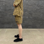 GRAMICCI | LEOPARD OPEN COLLAR SHIRT #BEIGE [GRAMICCI-WM-OC01]