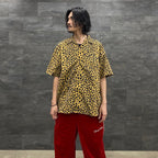GRAMICCI | LEOPARD OPEN COLLAR SHIRT #BEIGE [GRAMICCI-WM-OC01]