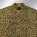 GRAMICCI | LEOPARD OPEN COLLAR SHIRT #BEIGE [GRAMICCI-WM-OC01]