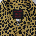 GRAMICCI | LEOPARD OPEN COLLAR SHIRT #BEIGE [GRAMICCI-WM-OC01]