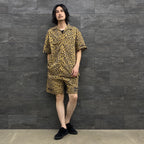 GRAMICCI | LEOPARD OPEN COLLAR SHIRT #BEIGE [GRAMICCI-WM-OC01]