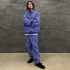 GRAMICCI | LEOPARD TRACK PANTS #PURPLE [GRAMICCI-WM-TP01]