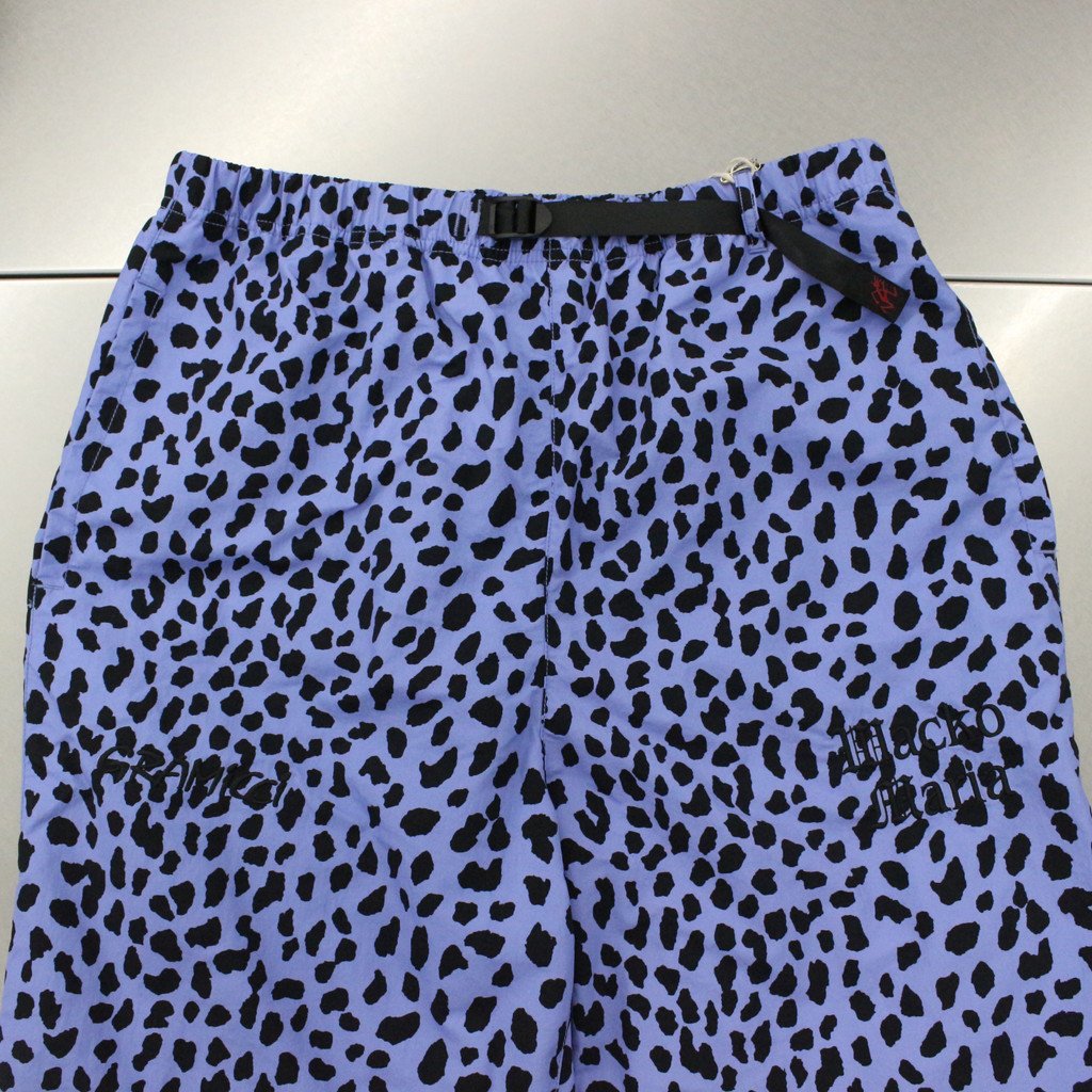 GRAMICCI | LEOPARD TRACK PANTS #PURPLE [GRAMICCI-WM-TP01]