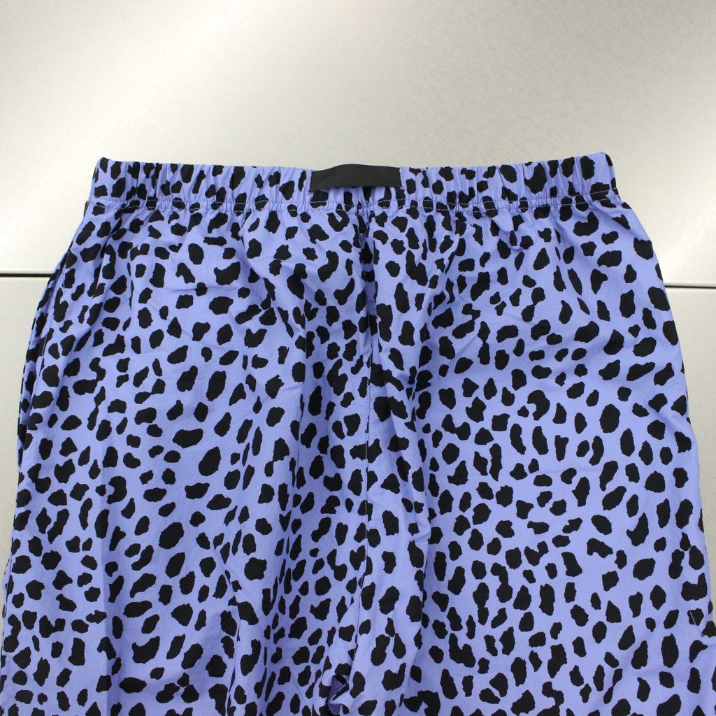 GRAMICCI | LEOPARD TRACK PANTS #PURPLE [GRAMICCI-WM-TP01]