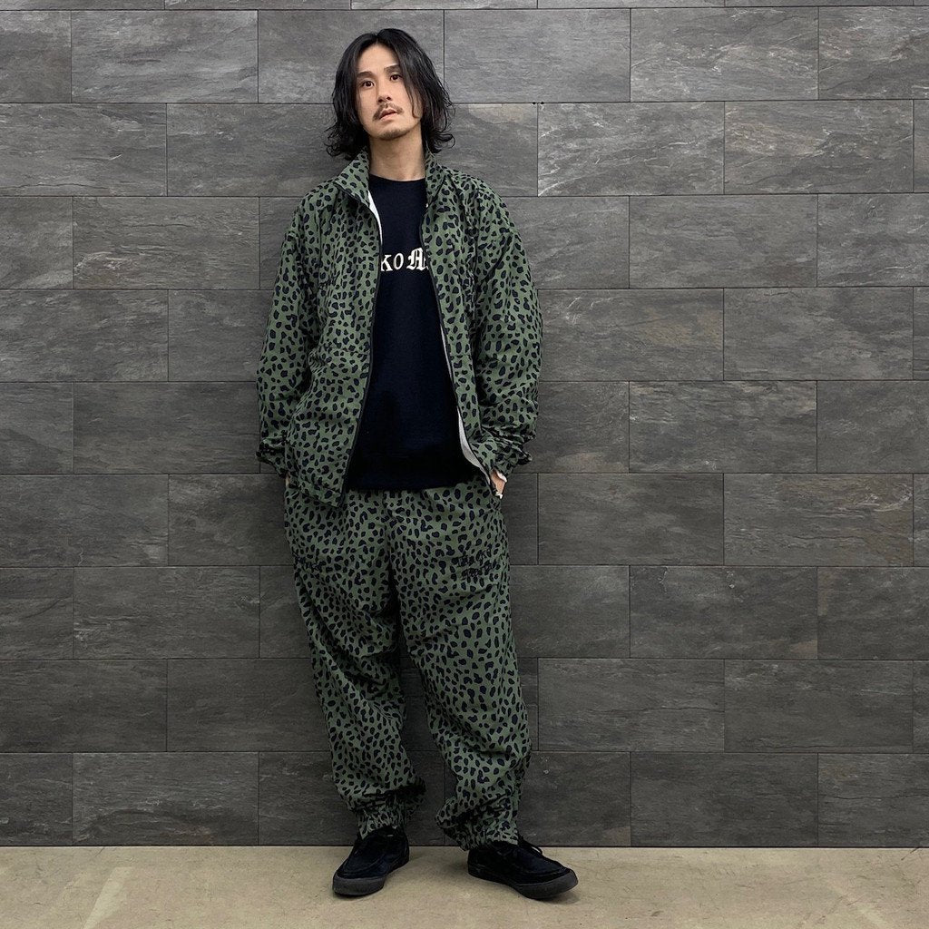 GRAMICCI | LEOPARD TRACK PANTS #KHAKI [GRAMICCI-WM-TP01]