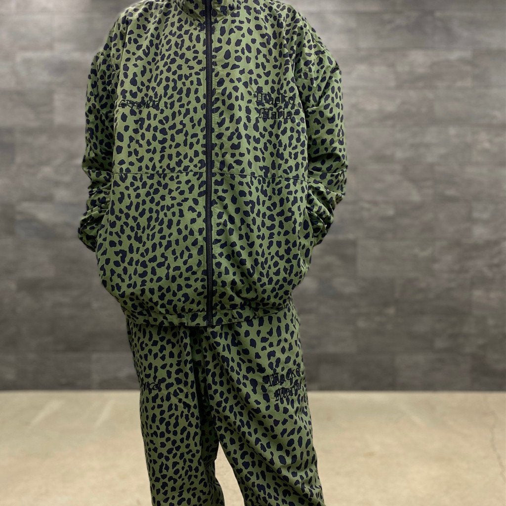 GRAMICCI | LEOPARD TRACK PANTS #KHAKI [GRAMICCI-WM-TP01]
