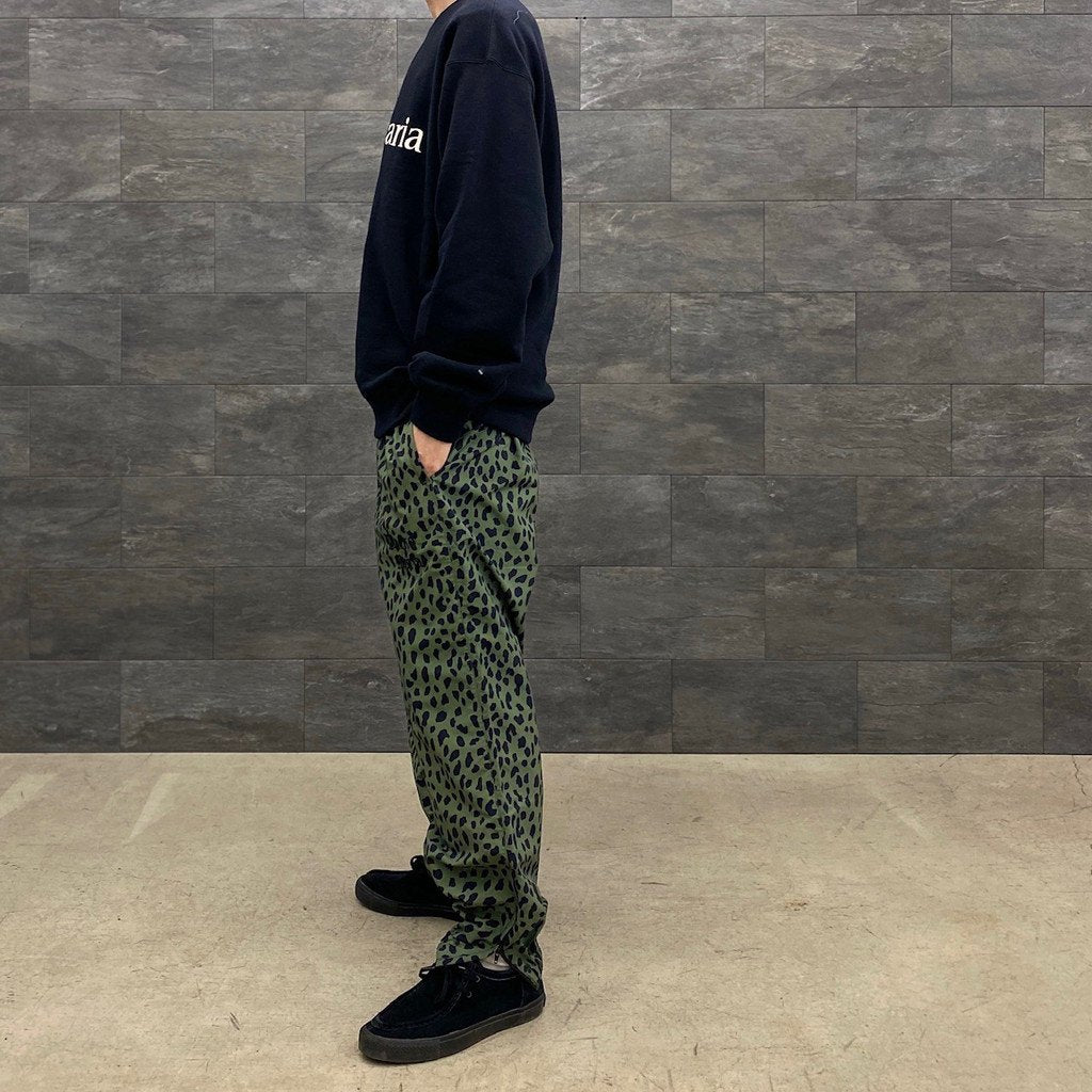 GRAMICCI | LEOPARD TRACK PANTS #KHAKI [GRAMICCI-WM-TP01]