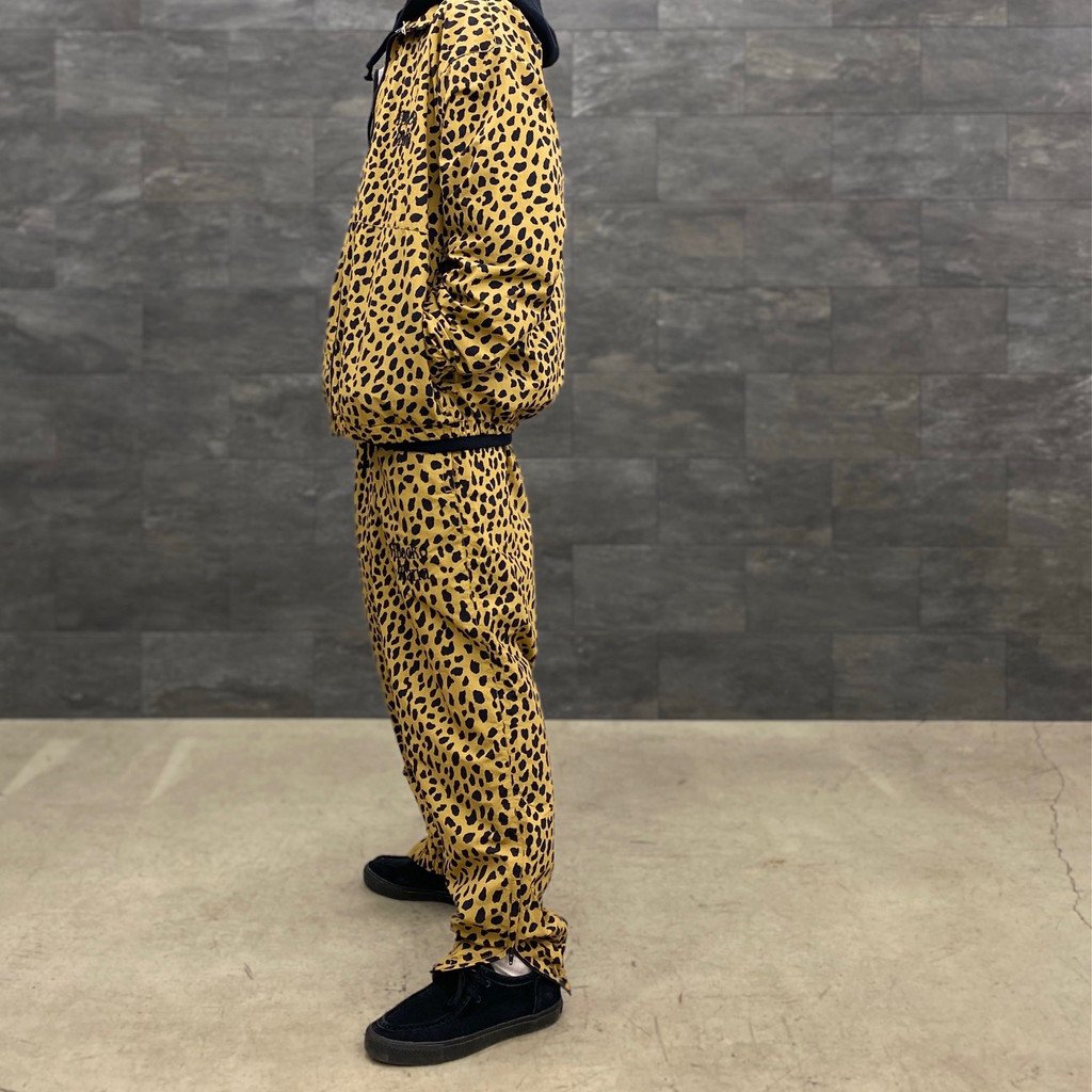 GRAMICCI | LEOPARD TRACK PANTS #BEIGE [GRAMICCI-WM-TP01]