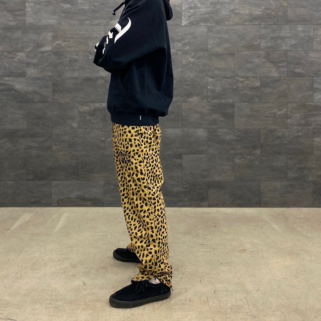GRAMICCI | LEOPARD TRACK PANTS #BEIGE [GRAMICCI-WM-TP01]