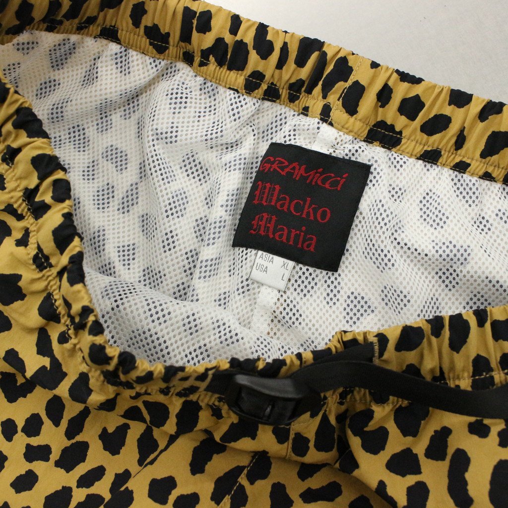 GRAMICCI | LEOPARD TRACK PANTS #BEIGE [GRAMICCI-WM-TP01]