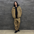 GRAMICCI | LEOPARD TRACK JACKET #BEIGE [GRAMICCI-WM-TJ01]