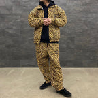 GRAMICCI | LEOPARD TRACK JACKET #BEIGE [GRAMICCI-WM-TJ01]