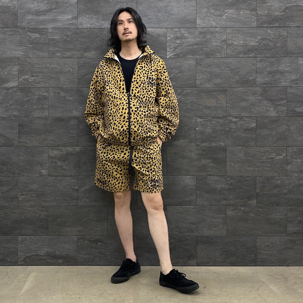 GRAMICCI | LEOPARD TRACK JACKET #BEIGE [GRAMICCI-WM-TJ01]