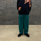 BALLOON SLACKS #TURQUOISE [SS23-B10]