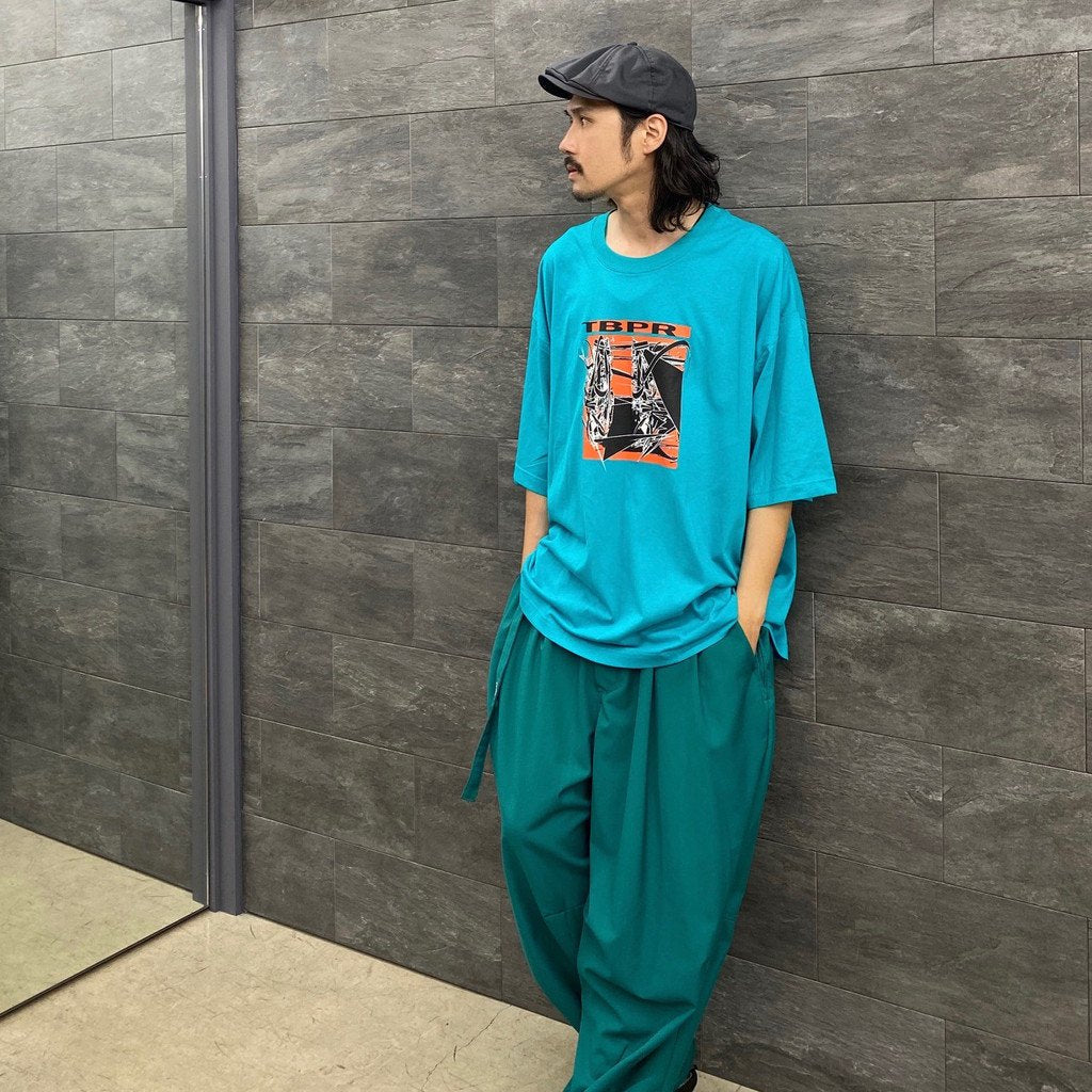 BALLOON SLACKS #TURQUOISE [SS23-B10]
