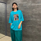BALLOON SLACKS #TURQUOISE [SS23-B10]