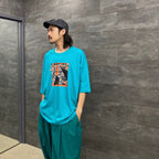 BALLOON SLACKS #TURQUOISE [SS23-B10]