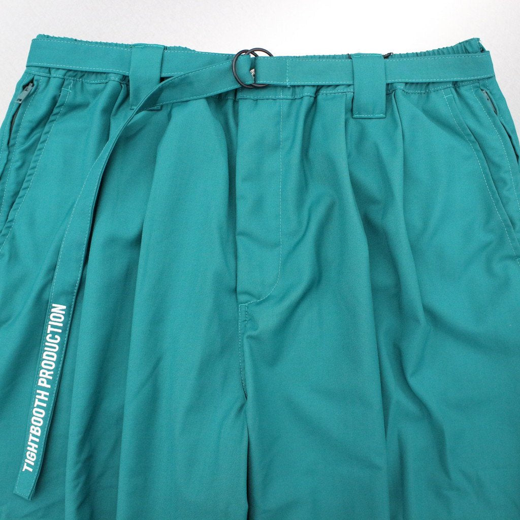 BALLOON SLACKS #TURQUOISE [SS23-B10]