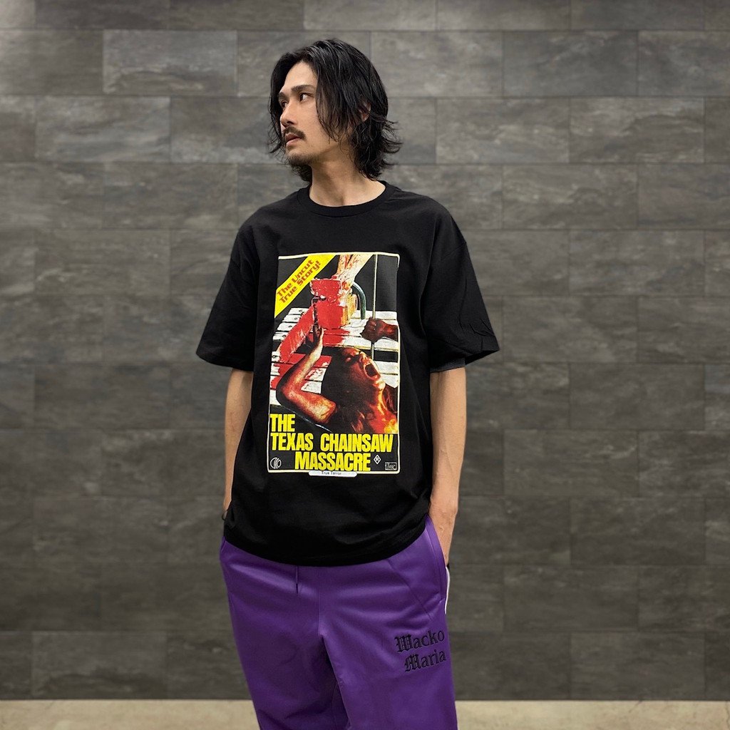 THE TEXAS CHAINSAW MASSACRE | CREW NECK T-SHIRT #BLACK [TTCM-WM-TEE04]