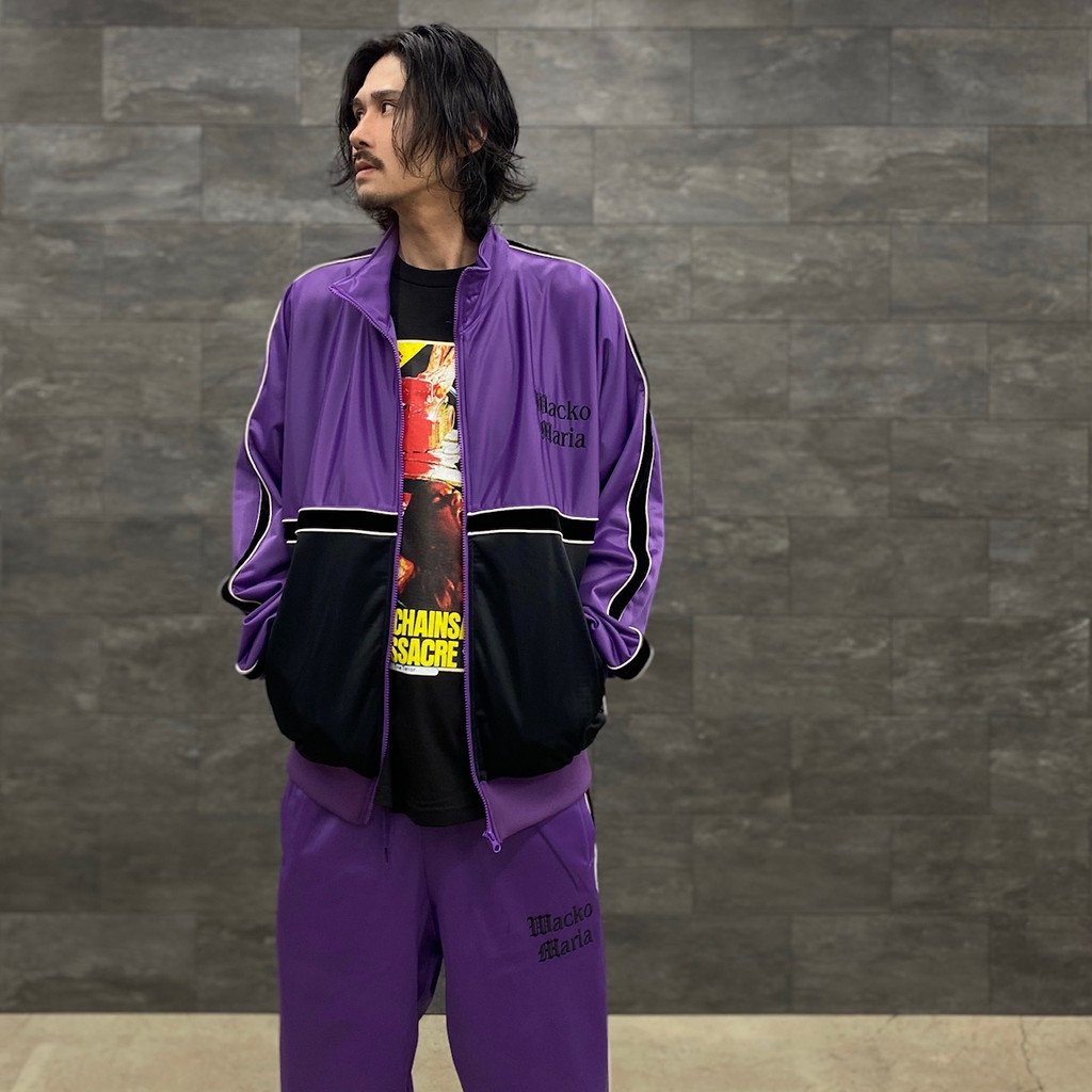 TRACK JACKET -C- -TYPE 2- #PURPLE [23SS-WMO-TJ12] _ WACKO MARIA