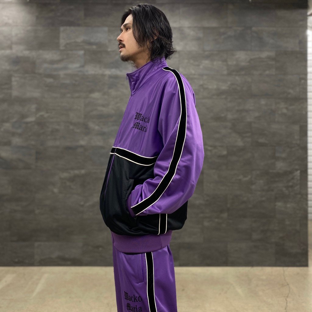 TRACK JACKET -C- -TYPE 2- #PURPLE [23SS-WMO-TJ12] _ WACKO MARIA