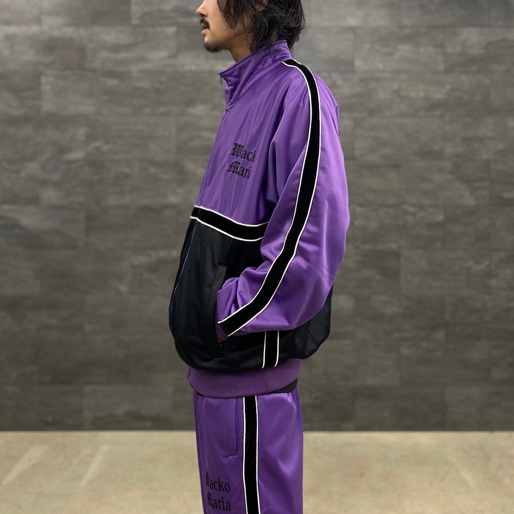 TRACK JACKET -C- -TYPE 2- #PURPLE [23SS-WMO-TJ12] _ WACKO MARIA | ワコマリア –  cocorozashi