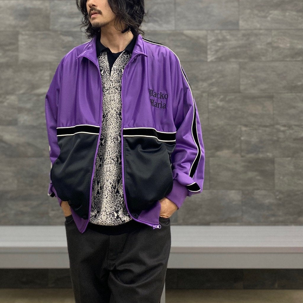 TRACK JACKET -C- -TYPE 2- #PURPLE [23SS-WMO-TJ12]
