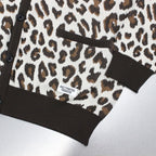 LEOPARD JACQUARD CARDIGAN #WHITE [23SS-WMK-KN16]