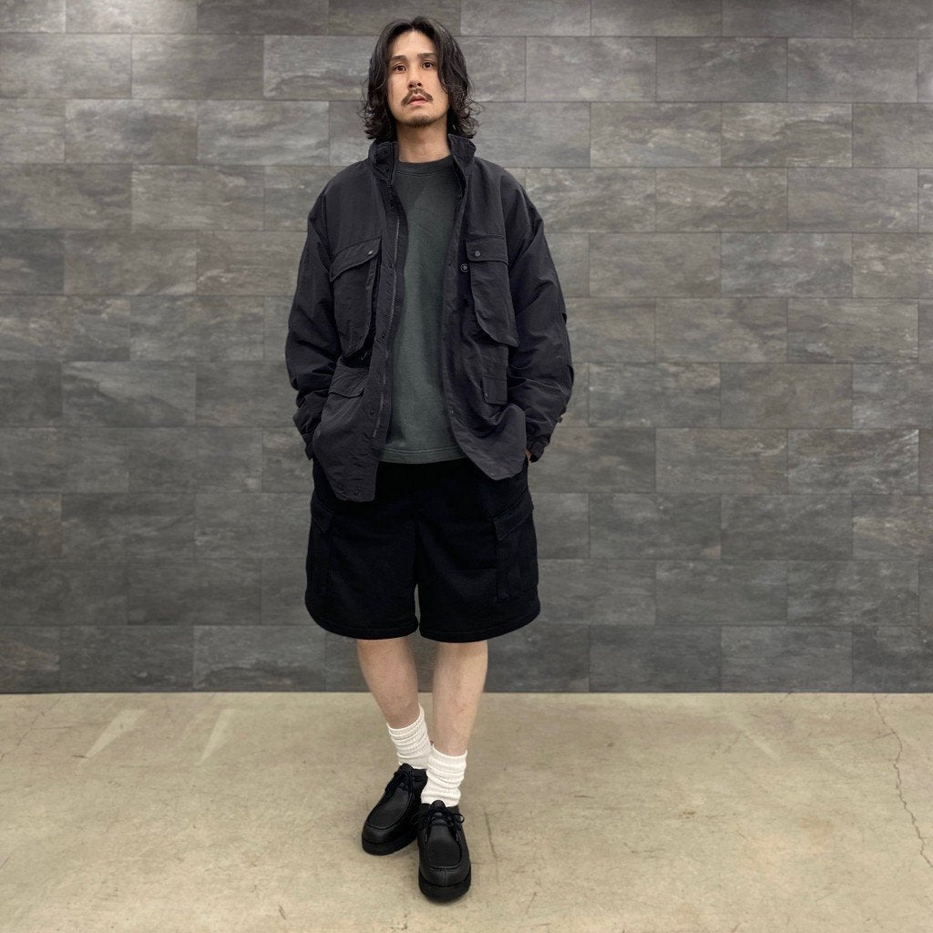 TECH SWEAT 6POCKET SHORTS #BLACK [BP-58023]