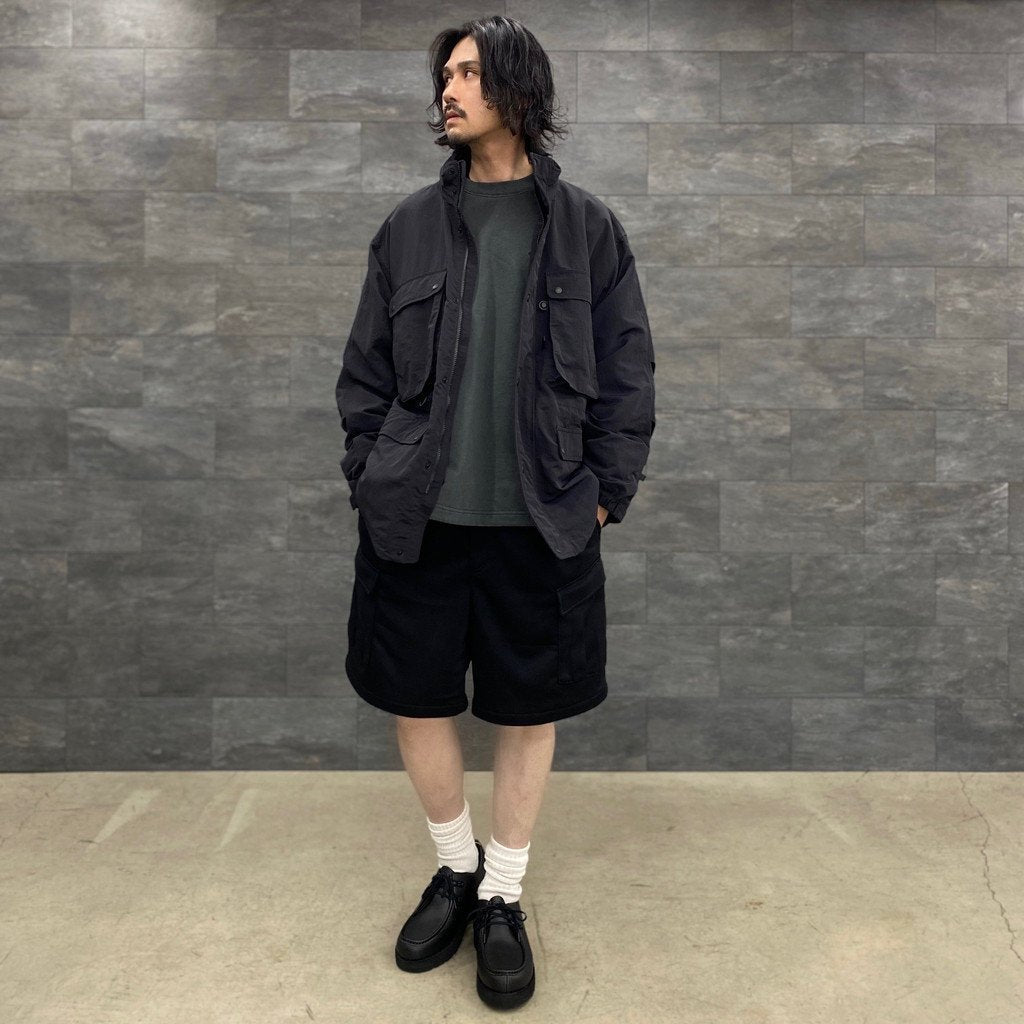 TECH SWEAT 6POCKET SHORTS #BLACK [BP-58023]