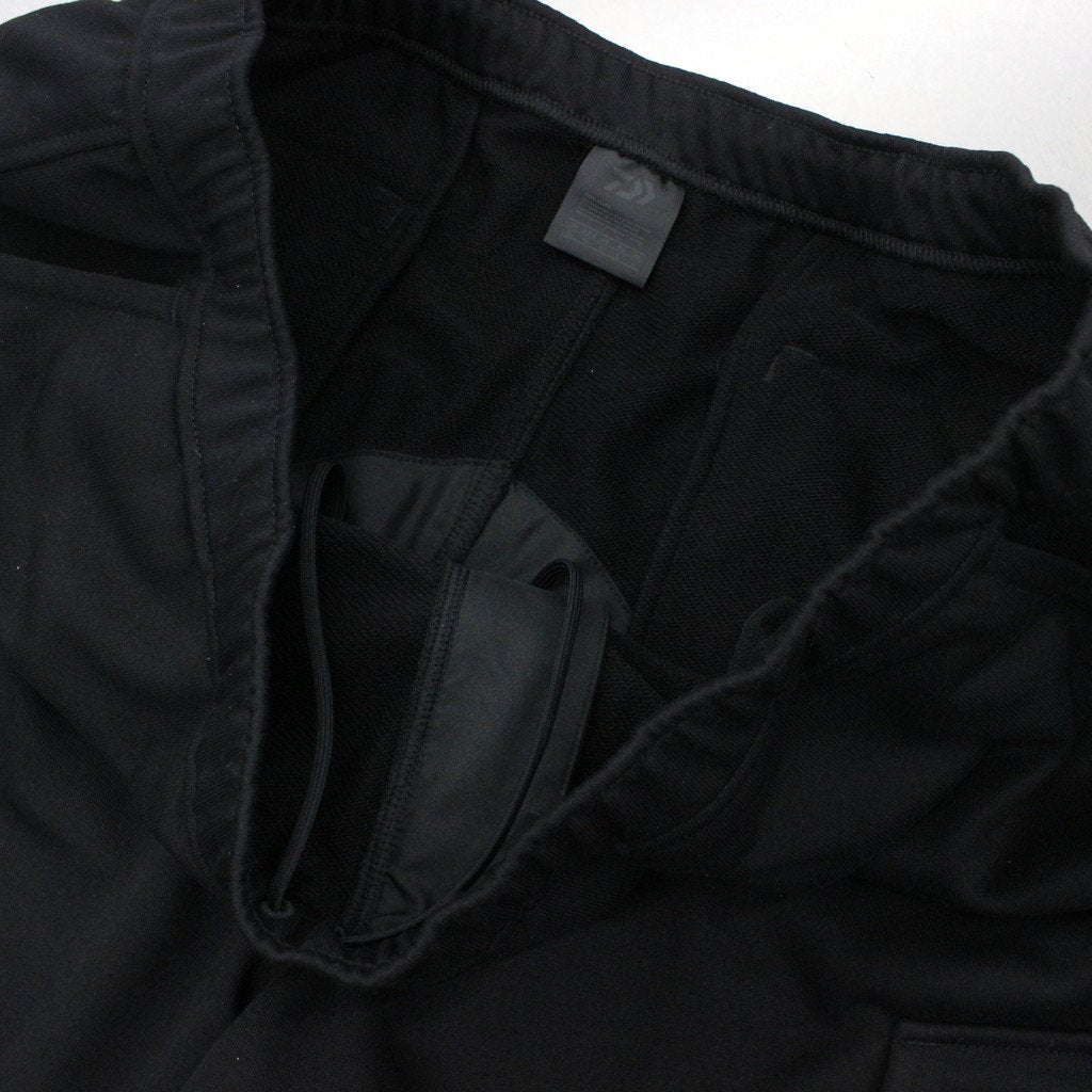 TECH SWEAT 6POCKET SHORTS #BLACK [BP-58023]