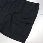 TECH SWEAT 6POCKET SHORTS #BLACK [BP-58023]