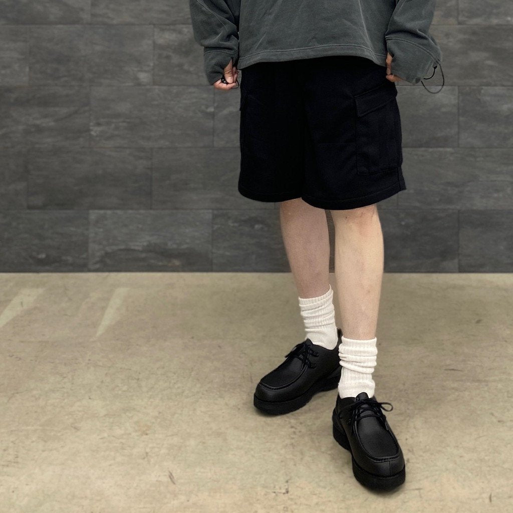 TECH SWEAT 6POCKET SHORTS #BLACK [BP-58023]