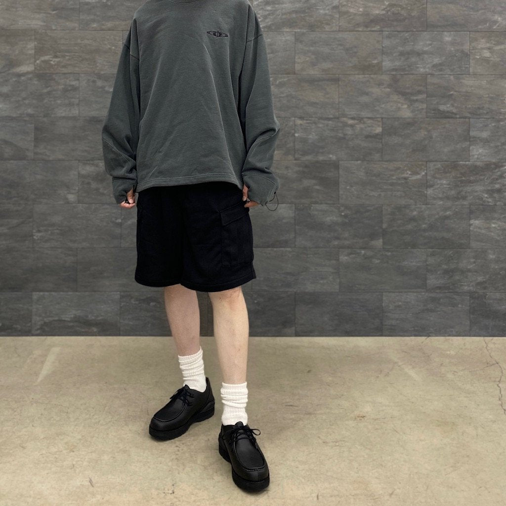 TECH SWEAT 6POCKET SHORTS #BLACK [BP-58023]